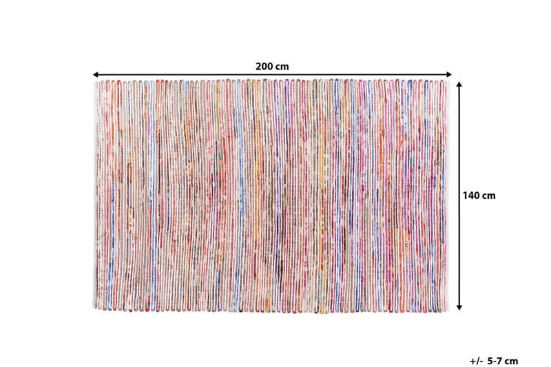 Matta Bartin 140|200 - Flerfärgad - Textil & mattor - Matta