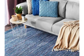 Matta Besni 140x200 cm - Blå - Textil & mattor - Matta