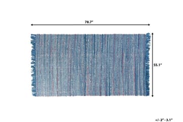 Matta Besni 140x200 cm - Blå - Textil & mattor - Matta