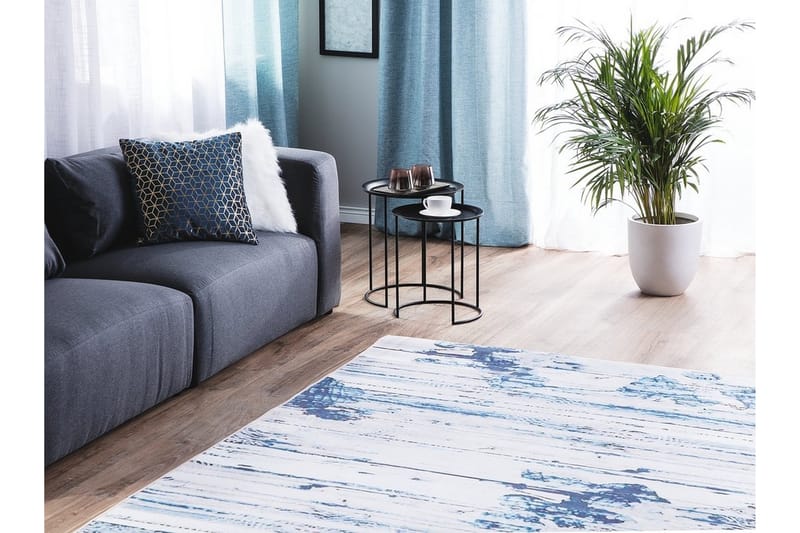 Matta Burdur 160|230 - Blå - Textil & mattor - Matta