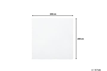 Matta Demre 200x200 cm - Vit - Textil & mattor - Matta