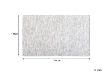 Matta Devi 140x200 cm - Grå - Textil & mattor - Matta