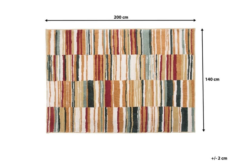 Matta Fatsa 140|200 - Flerfärgad - Textil & mattor - Matta
