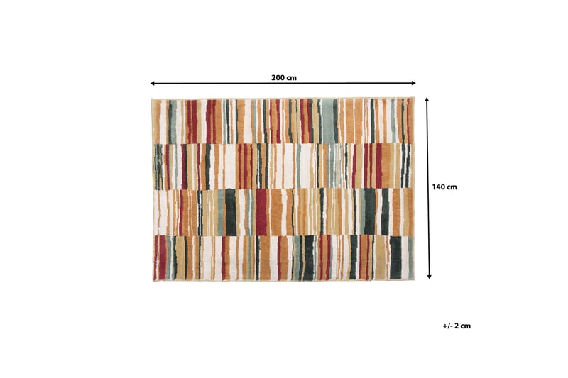 Matta Fatsa 140|200 - Flerfärgad - Textil & mattor - Matta