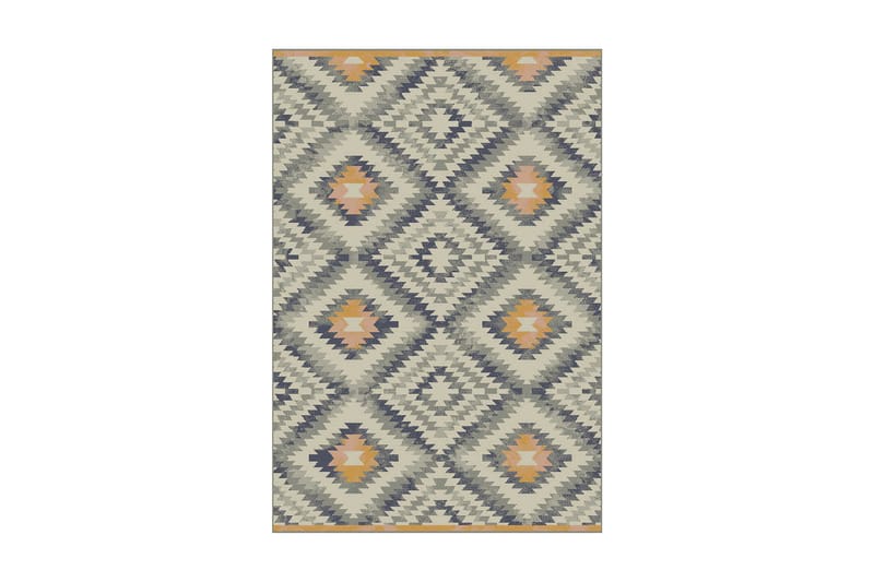 Matta Ferrera-2 100x150 cm - Flerfärgad - Flatvävd matta