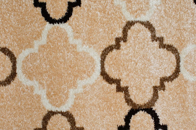 Matta Florence 120x170 cm Beige/Mörkbrun - D-sign - Matta - Små mattor