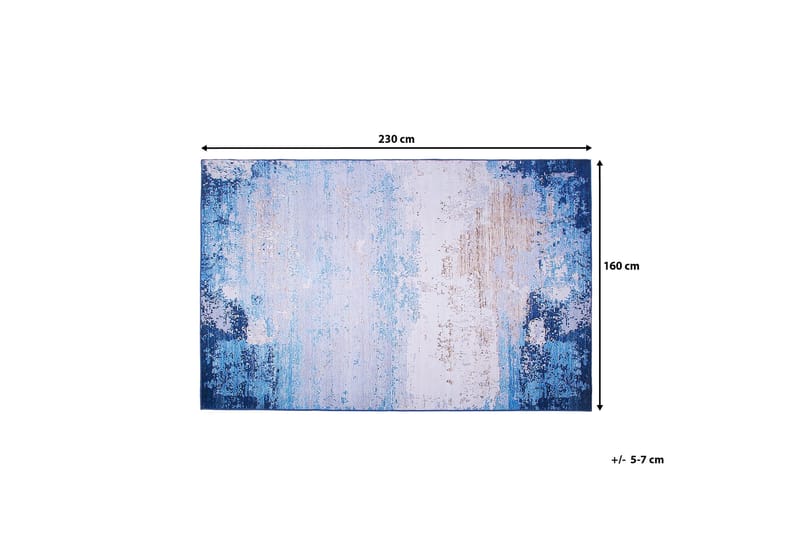 Matta Inegol 160|230 - Blå - Matta