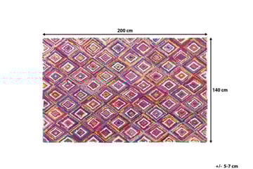 Matta Kaiseri 140|200 - Flerfärgad - Textil & mattor - Matta