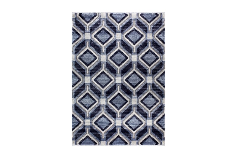 Matta Lecce 160x230 Mörkblå/Marin - Mörkblå/Marin - Matta - Små mattor