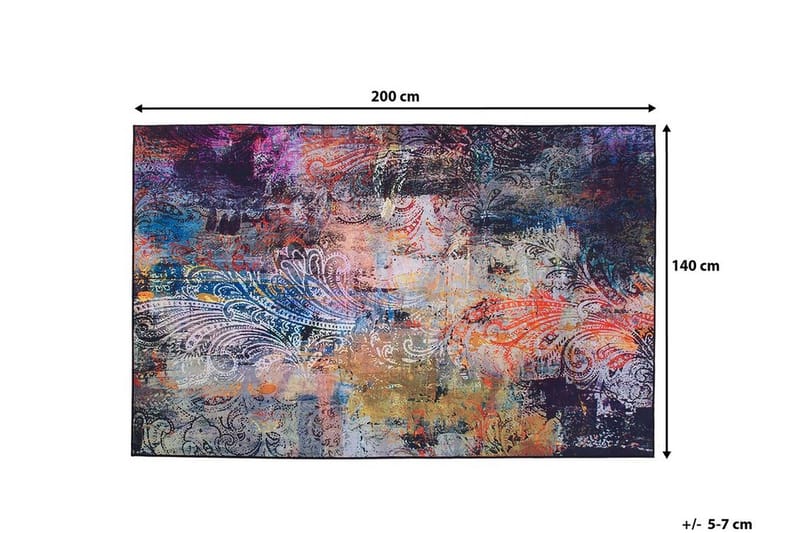 Matta Mardin 140|200 - Flerfärgad - Textil & mattor - Matta