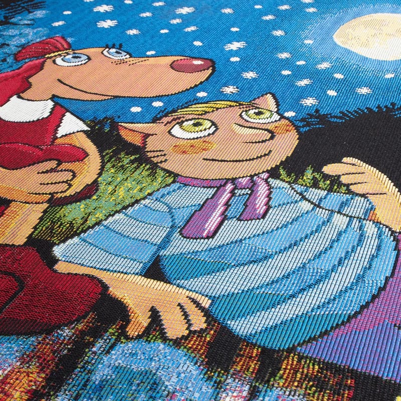 Matta Relvi 120x180 cm - blå - Textil & mattor - Barntextilier - Lekmatta & matta barnrum