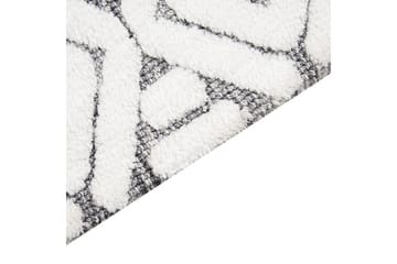 Matta Sibi - Vit, Grå, 300x400 cm - Textil & mattor - Matta - Flatvävd matta