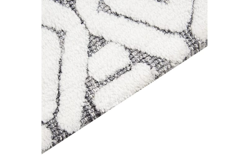 Matta Sibi - Vit, Grå, 300x400 cm - Textil & mattor - Matta - Flatvävd matta