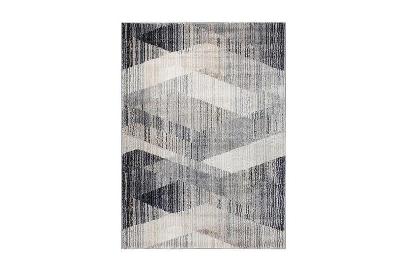 Matta Siena 120x170 cm Vit/Mörkgrå - D-sign - Matta - Små mattor