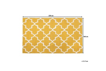 Matta Silvan 160|230 - Gul - Textil & mattor - Matta