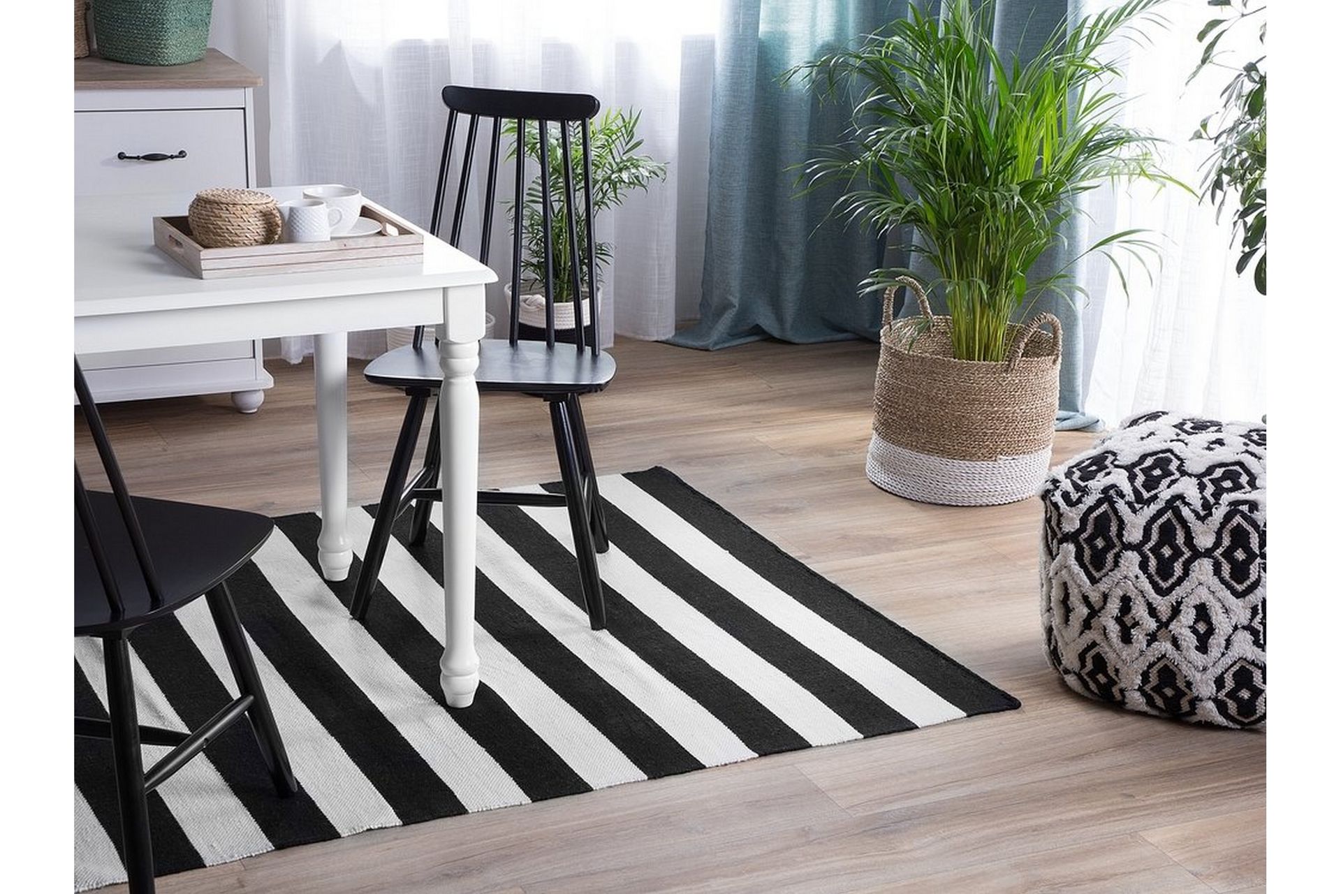 Matta Tavas 140\200 - Svart