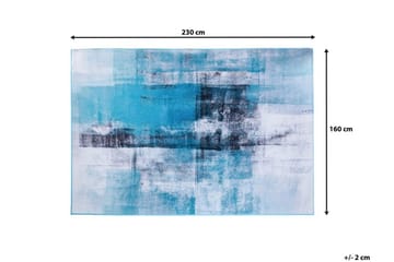Matta Trabzon 160x230 cm - Vit/Svart/Flerfärgad - Textil & mattor - Matta