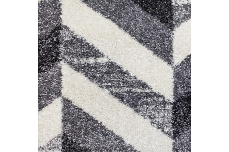 Matta Verona 160x230 cm Ljusgrå/Vit - D-sign - Textil & mattor - Matta