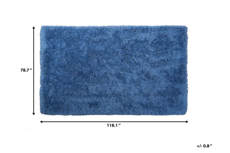 Matta Winterhay 200x300 cm - Blå - Textil & mattor - Matta - Modern matta - Ryamatta