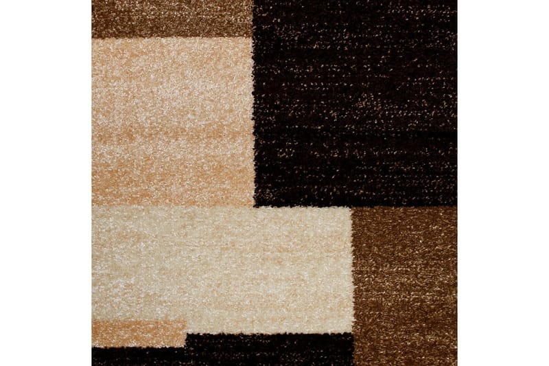 Matta York 80x120 Ljusbrun/Mörkbrun - Ljusbrun/Mörkbrun - Matta - Små mattor