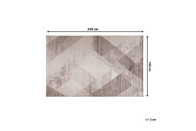 Matta Priston 160x230 cm - Svart - Textil & mattor - Matta