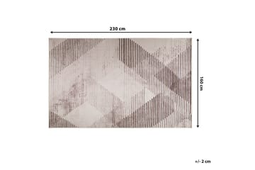 Matta Priston 160x230 cm - Svart - Textil & mattor - Matta