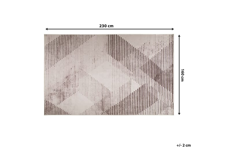 Matta Priston 160x230 cm - Svart - Textil & mattor - Matta