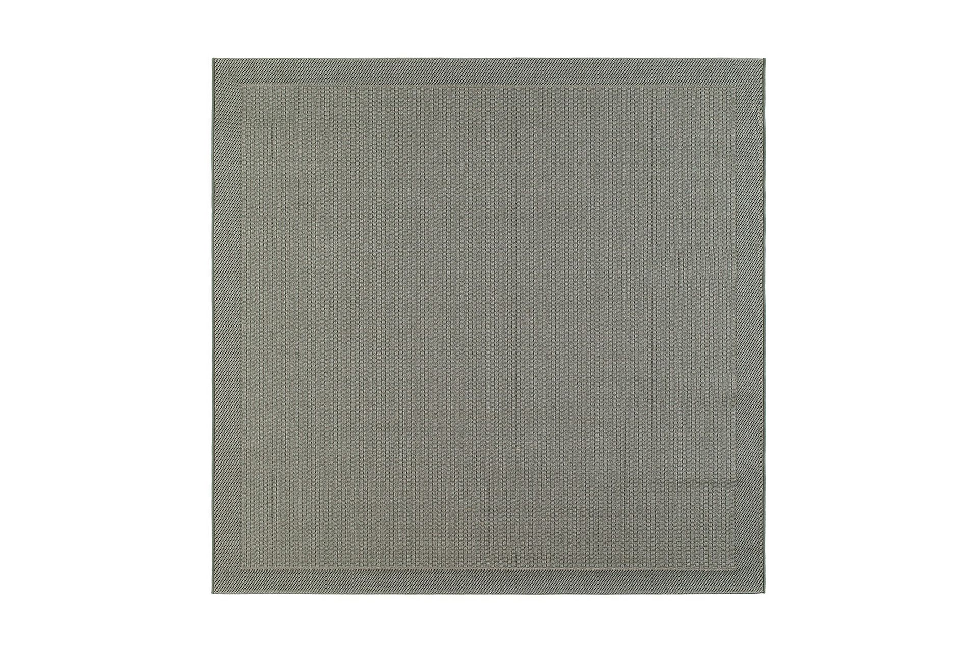 Miami Flatvävd Matta Fyrkantig 240x240 cm - Grön