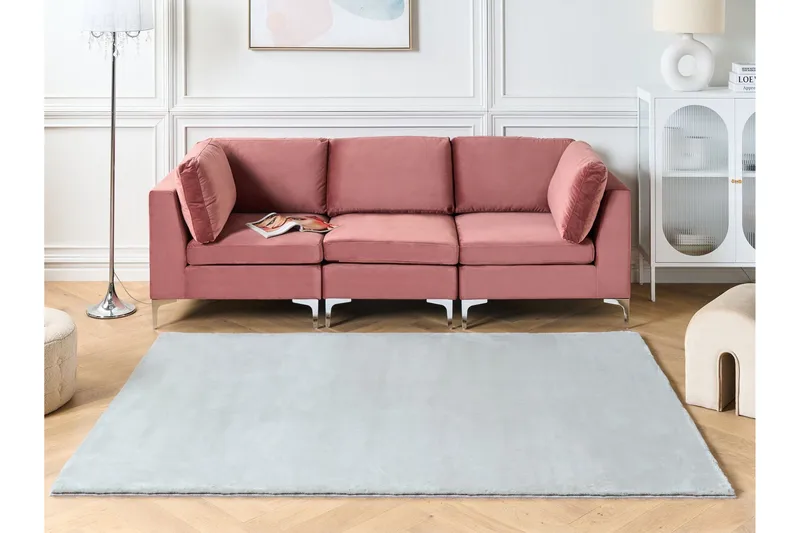 Mirpur Skinnmatta 80x150 cm - Grå - Textil & mattor - Matta - Små mattor