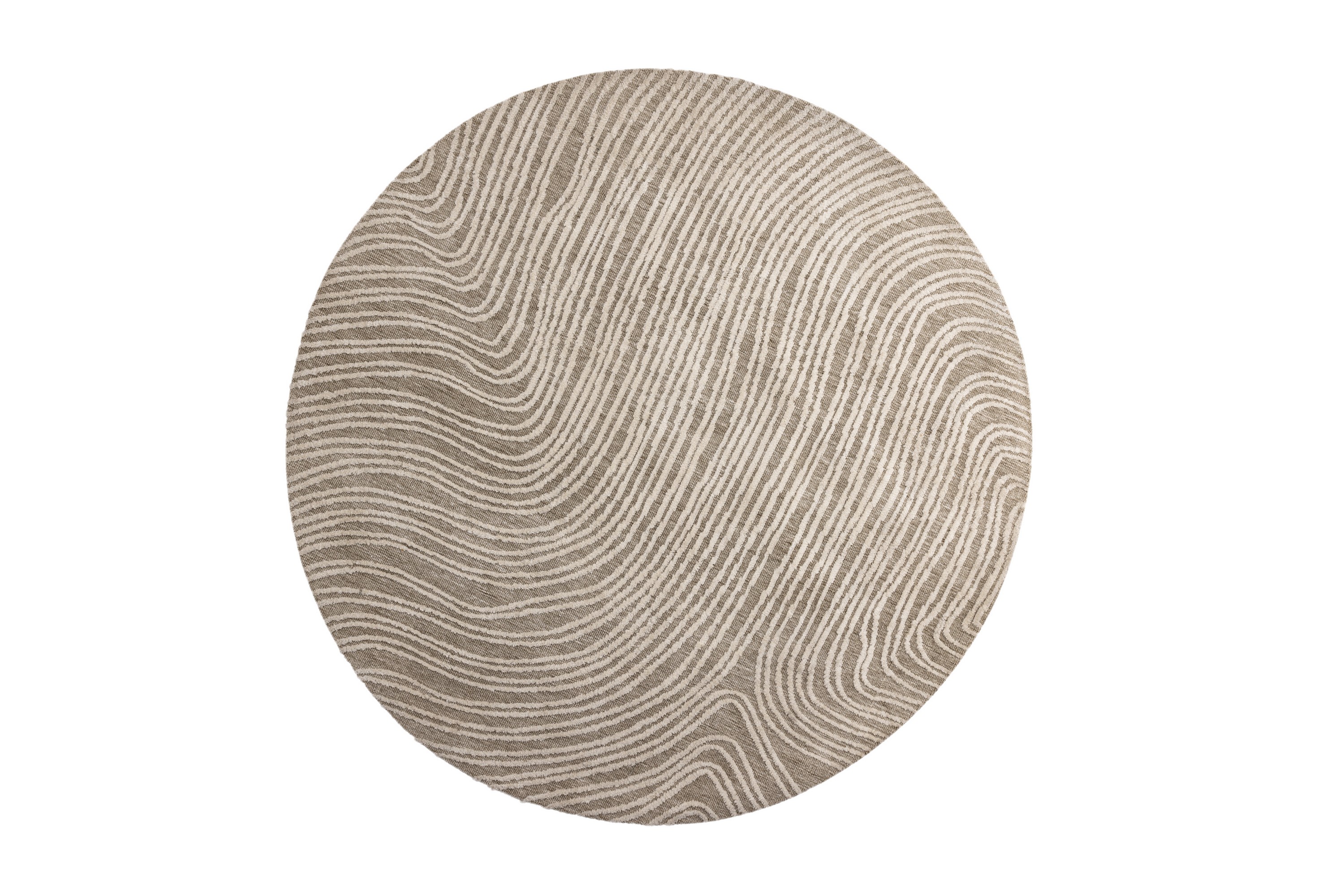 Melle Ryamatta 200 cm Rund Beige