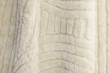 Niklas Ryamatta 200 cm Rund - Vit - Textil & mattor - Matta - Modern matta - Ryamatta