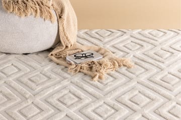 Pia Ryamatta 160x230 cm - Vit - Textil & mattor - Matta - Modern matta - Ryamatta