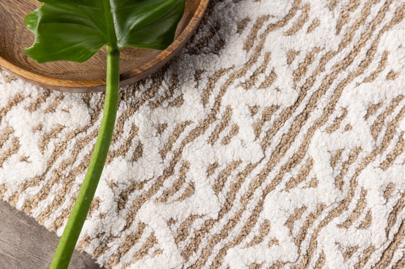Philippa Bomullsmatta 60x90 cm - Beige - Textil & mattor - Matta - Modern matta - Bomullsmatta