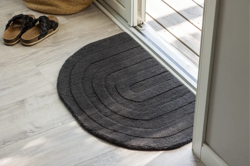 Nora Ullmatta 50x80 cm - Grå - Textil & mattor - Matta - Modern matta - Ullmatta