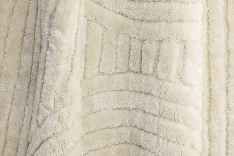 Niklas Polyester - 200*200- -Round-White - Textil & mattor - Matta - Modern matta - Ryamatta