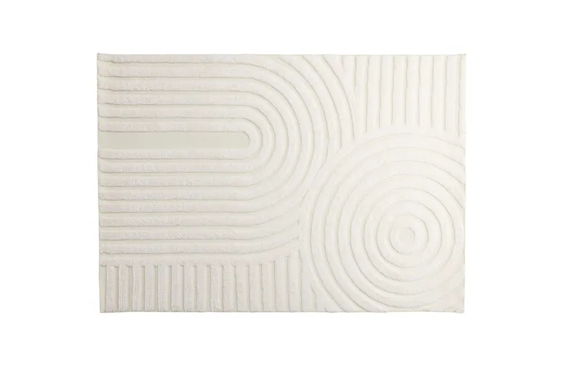 Nikita Ryamatta 160x230 cm - Vit - Textil & mattor - Matta - Modern matta - Ryamatta