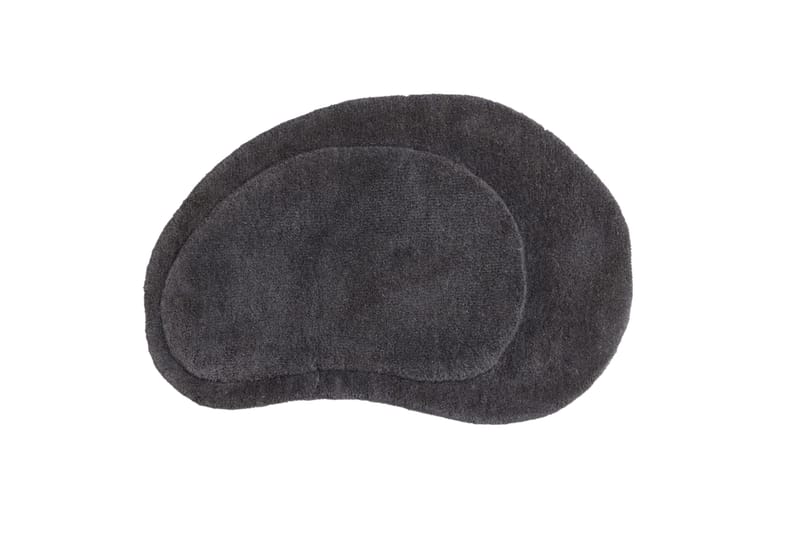 Sten Ullmatta 50x75, Mörkgrå