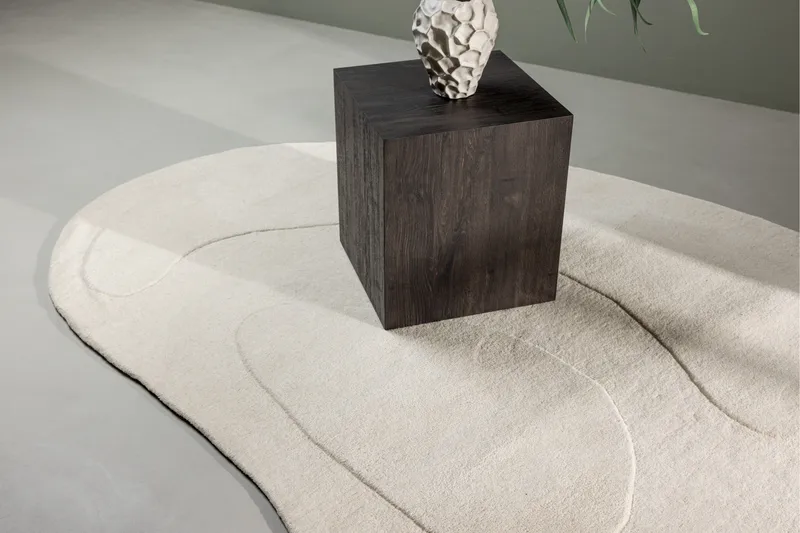 Enard Ullmatta 175x290 cm - Vit - Textil & mattor - Matta - Modern matta - Ullmatta