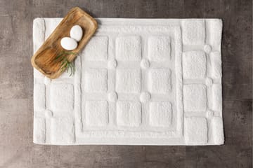 Putte Bomullsmatta 60x90 cm - Vit - Textil & mattor - Matta - Modern matta - Bomullsmatta