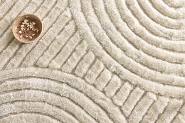 Niklas Polyester - 200*200- -Round-White - Textil & mattor - Matta - Modern matta - Ryamatta