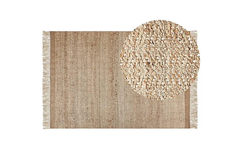 Abana Jutematta 160x230 cm - Beige - Textil & mattor - Matta - Modern matta - Jutematta & hampamatta