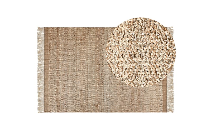 Abana Jutematta 160x230 cm - Beige - Textil & mattor - Matta - Modern matta - Jutematta & hampamatta