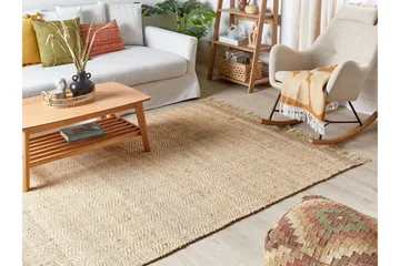 Abana Jutematta 160x230 cm - Beige - Textil & mattor - Matta - Modern matta - Jutematta & hampamatta