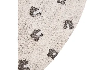 Afis Ryamatta 140 cm Rund - Beige - Textil & mattor - Matta - Modern matta - Bomullsmatta