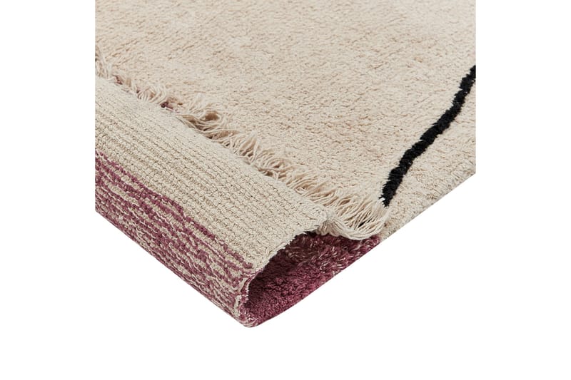 Afsar Bomullsmatta 140x200 cm - Beige - Textil & mattor - Matta - Modern matta - Bomullsmatta