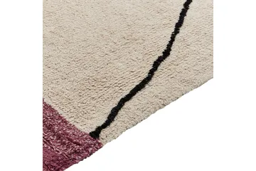 Afsar Bomullsmatta 140x200 cm - Beige - Textil & mattor - Matta - Modern matta - Bomullsmatta