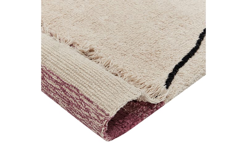 Afsar Bomullsmatta 160x230 cm - Beige - Textil & mattor - Matta - Modern matta - Bomullsmatta
