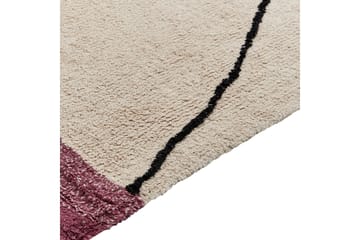 Afsar Bomullsmatta 160x230 cm - Beige - Textil & mattor - Matta - Modern matta - Bomullsmatta