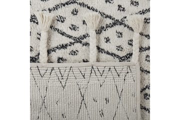Agadir Bomullsmatta 160x230 cm - Svart/Vit - Textil & mattor - Matta - Modern matta - Bomullsmatta