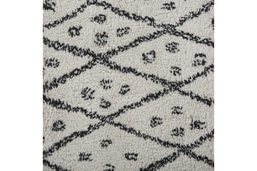 Agadir Bomullsmatta 80x150 cm - Svart/Vit - Textil & mattor - Matta - Modern matta - Bomullsmatta